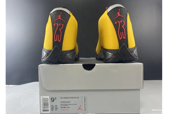 Jordan BQ3685-706 BQ3685-706 Retro Gold 14 AIR University 1016